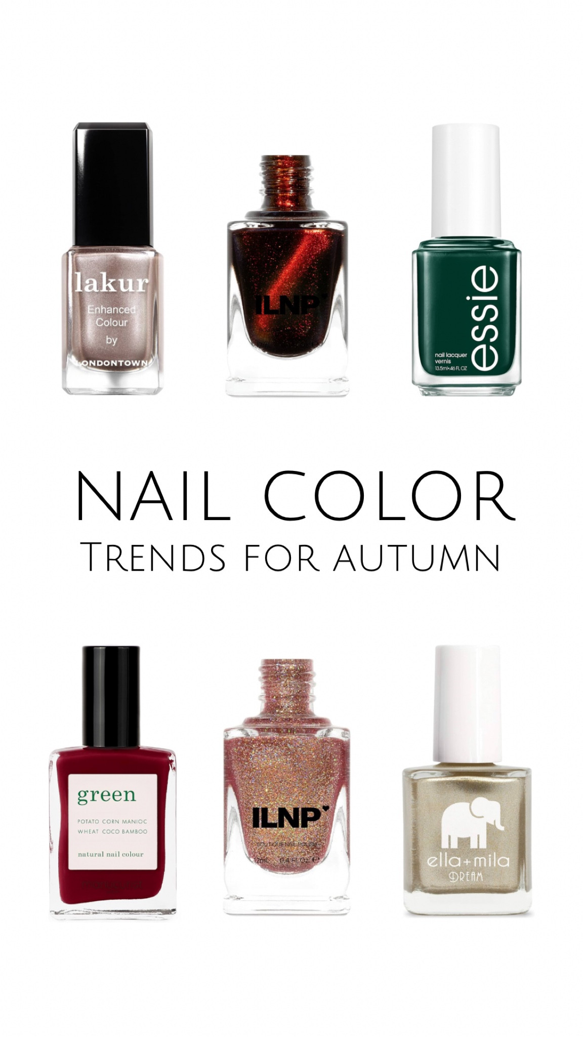 Fall Nail Colors 🍁 These shades are long-lasting and will get you through the season in style ✨

#LTKfindsunder50 #LTKSeasonal #LTKbeauty