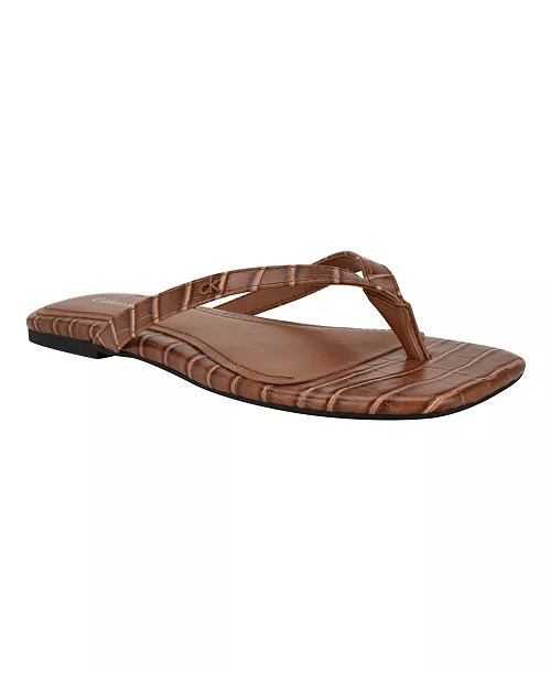 Women's Stelea Flat Thong Sandals | Macy's