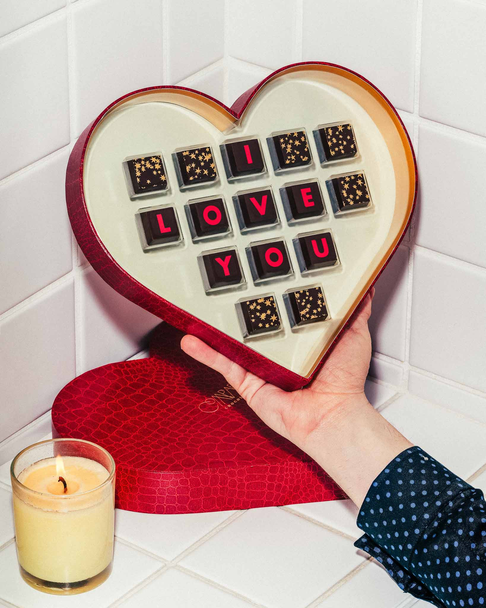 Valentine's Chocolate I LOVE YOU Gift Box | Compartes Chocolatier
