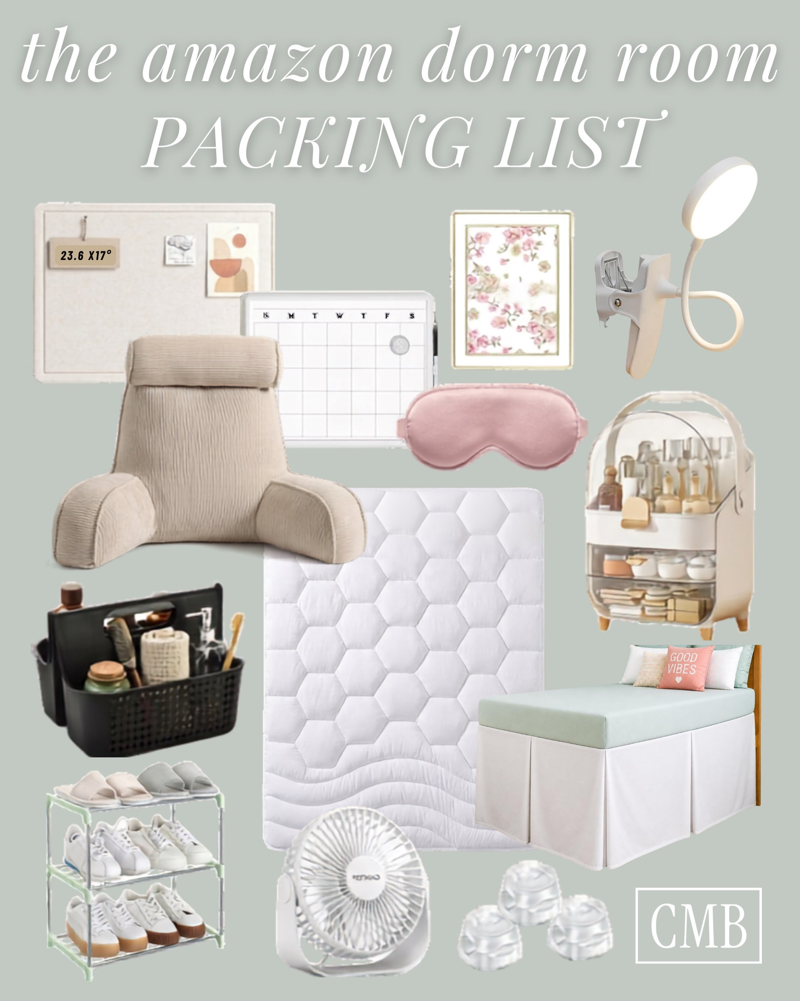 Amazon dorm room packing list for the things they’ll actually use—smart storage, small-space essentials, and the little extras that make move-in day feel slightly less like a group stress test. 

 #LTKmomlife #LTKHome #LTKKids