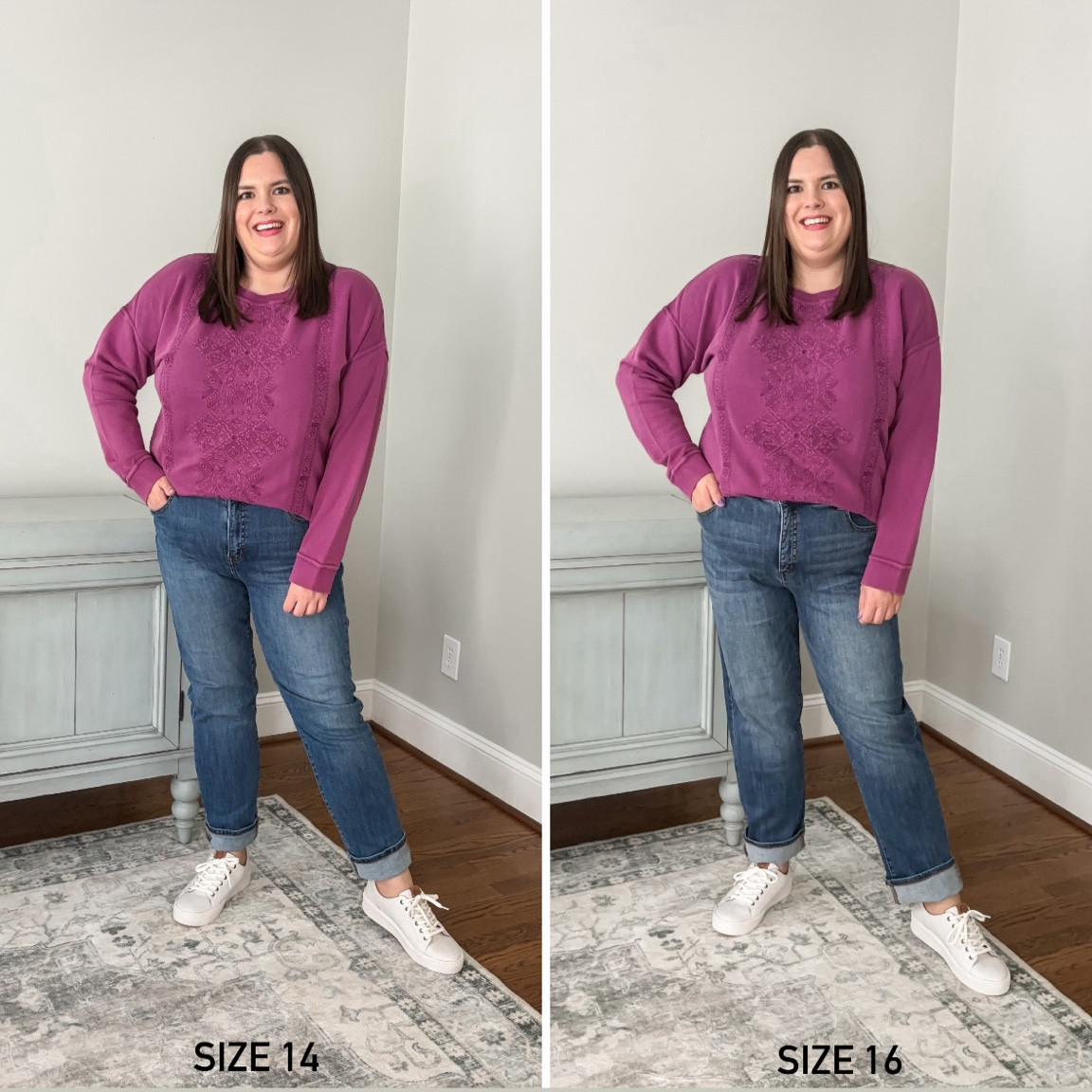 The perfect mom jeans from Coldwater Creek for my apron belly girlies! I would say they run a little on the big side, I prefer going down a size to 14. 

#LTKPlusSize #LTKFindsUnder100 #LTKMidsize