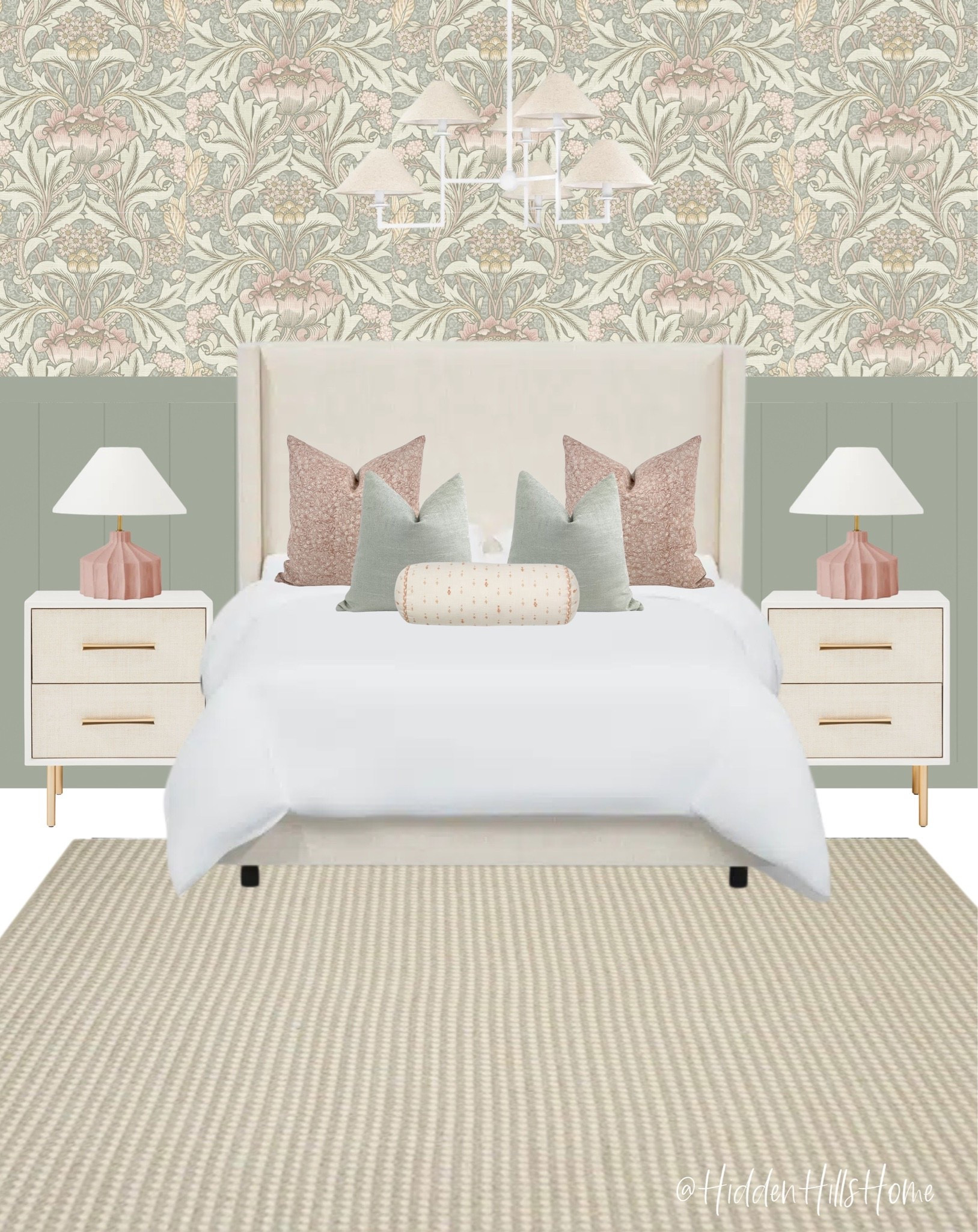 Girls bedroom decor, pink and green girls room decor mood board, home decor, nightstands, teen girls bedroom ideas, bedding #bedroom
Wall color is SW Jade Dragon

#LTKHome #LTKSaleAlert #LTKKids