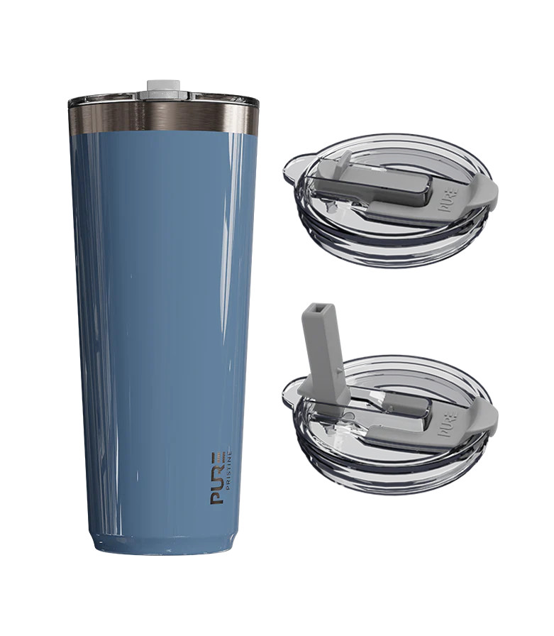 Twistie 32oz Antimicrobial Tumbler - Denim | PURE Drinkware