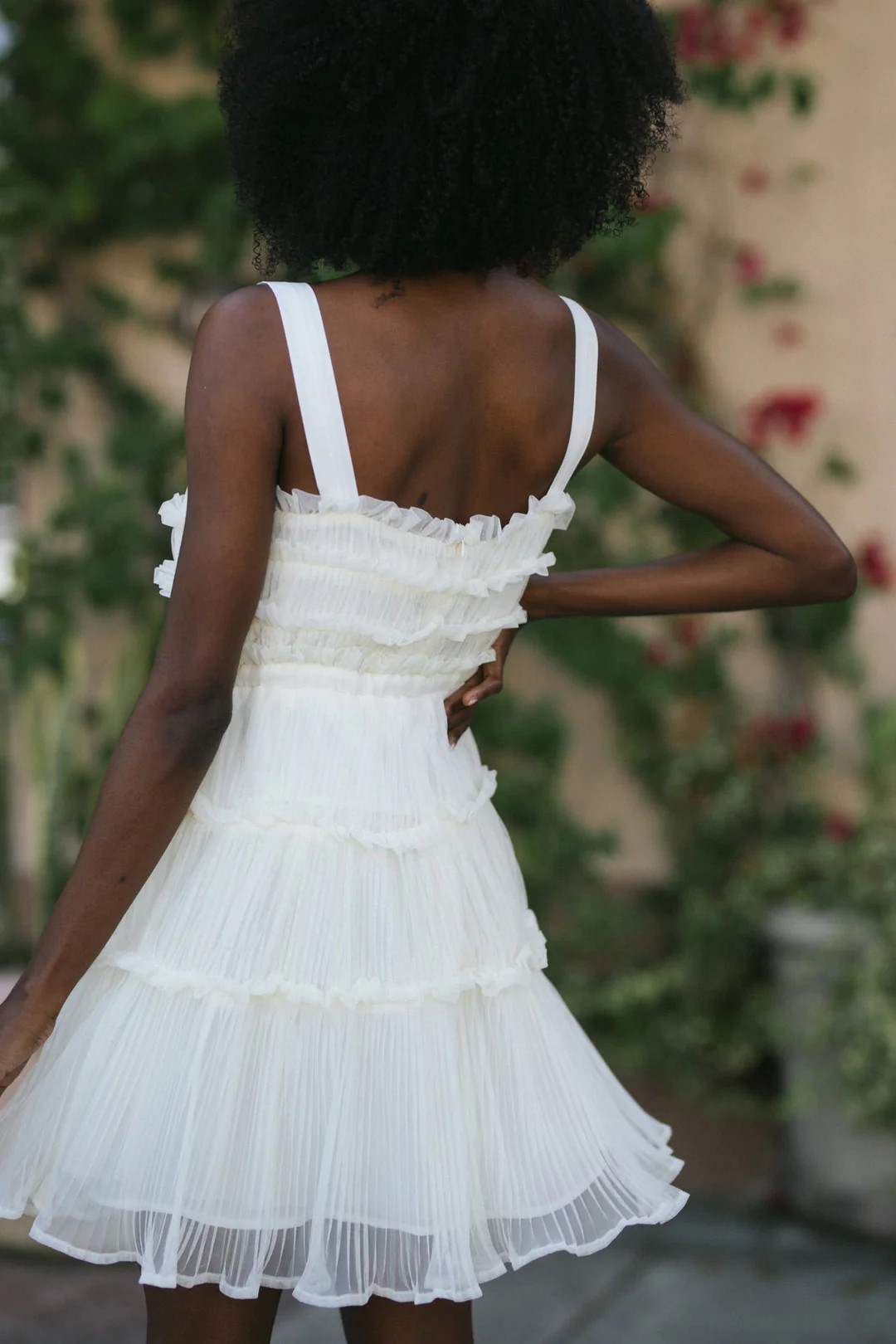 Alana Tulle Mini Dress | Morning Lavender