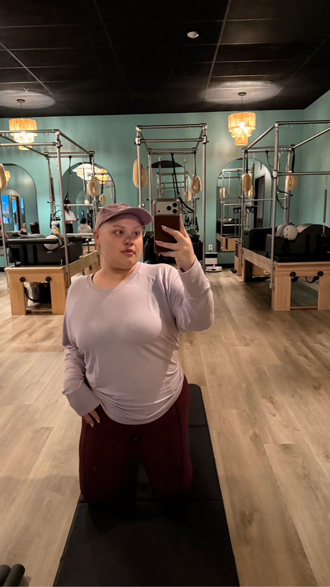 plus size pilates princess for life!!! but seriously not all pilates outfits have to be skin tight! when I wanna wear something loose + comfy, this Athleta top is my go-to 🤌🏼

bra - XL
top - 3X
leggings - XL
lip contour pen - toasty brown
gloss - pearly warm mauve 

#LTKmorningroutine #LTKfitnessgoals #LTKPlusSize