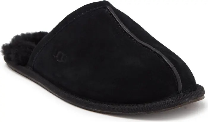 UGG® Pearle Faux Fur Lined Scuff Slipper | Nordstromrack | Nordstrom Rack
