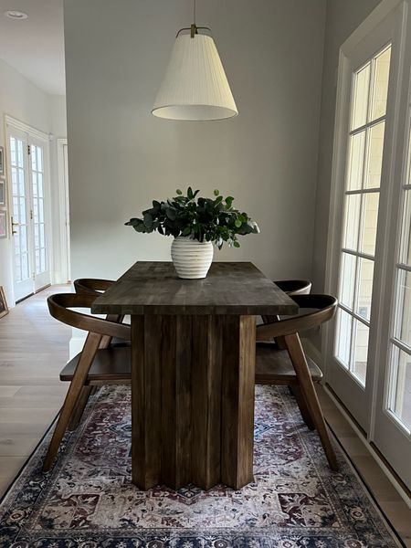 DIY kitchen table for dining nook!
(Stain tinted to Dark Walnut)

#LTKhome
