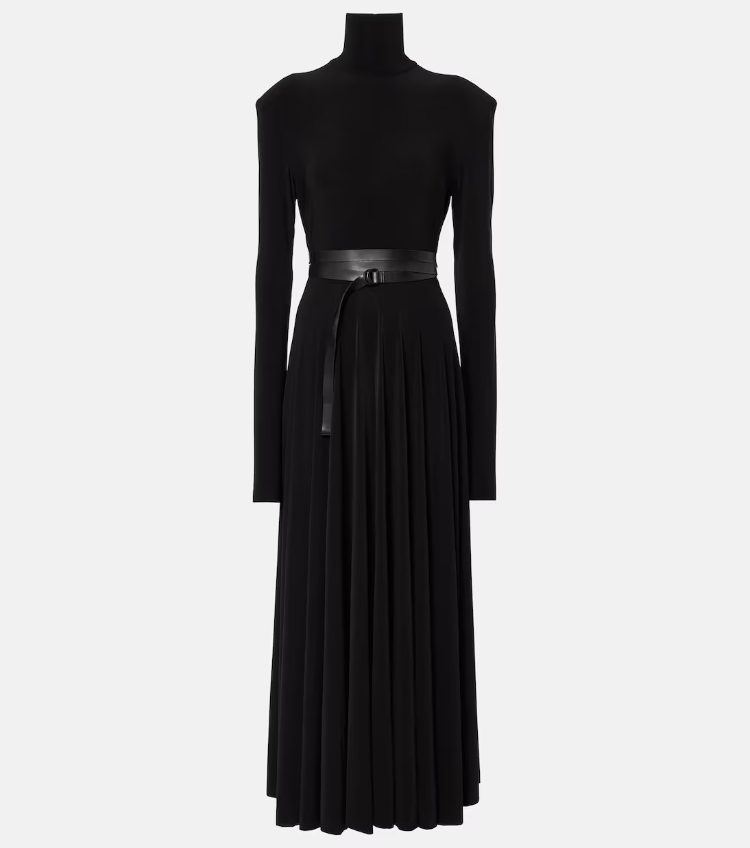 Belted turtleneck midi dress | Mytheresa (US/CA)