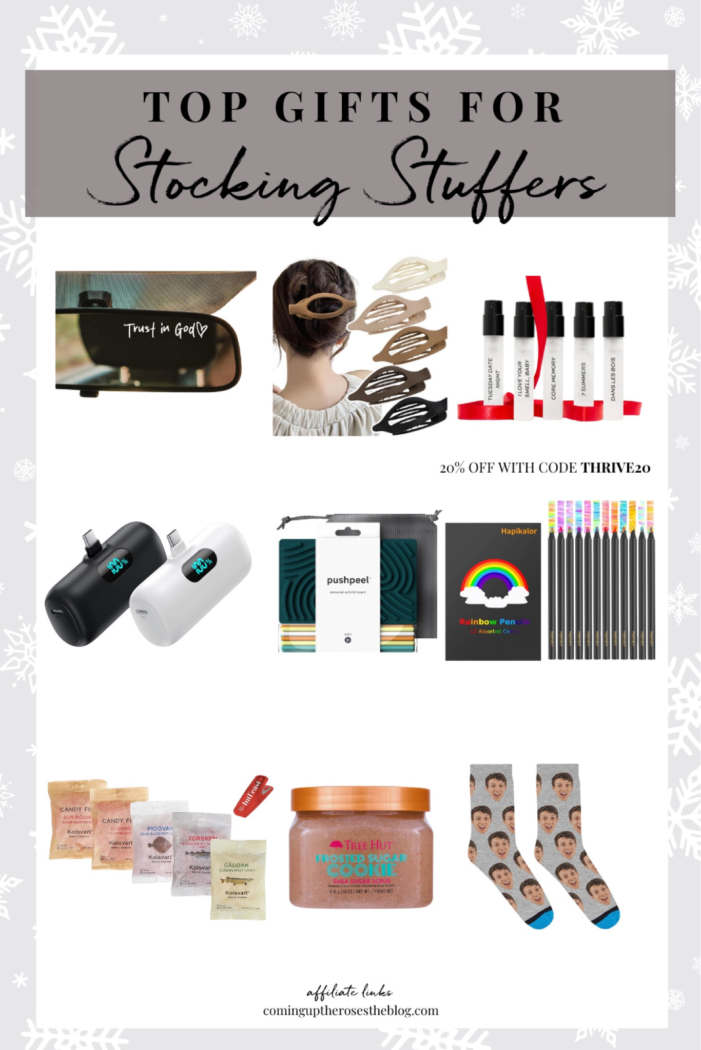 Top gifts for stocking stuffers! 

Gift guide for her // gifts for him // gift ideas for the whole family 

#LTKHoliday #LTKFamily #LTKGiftGuide