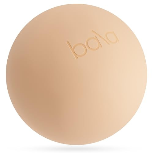 Bala Non-Weighted Exercise Ball (Sand) - 8" Yoga Ball for Barre, Stretching, Strength & Core Training - Small Pilates Ball Workout Accessory with Mini Pump for Home Gym & Fitness Routines | Amazon (US)