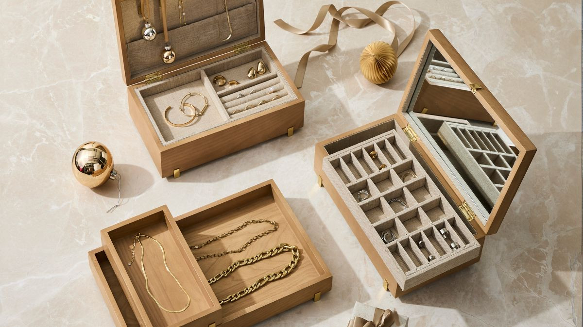 Stacie Stacking Wood Jewelry Storage | West Elm (US)