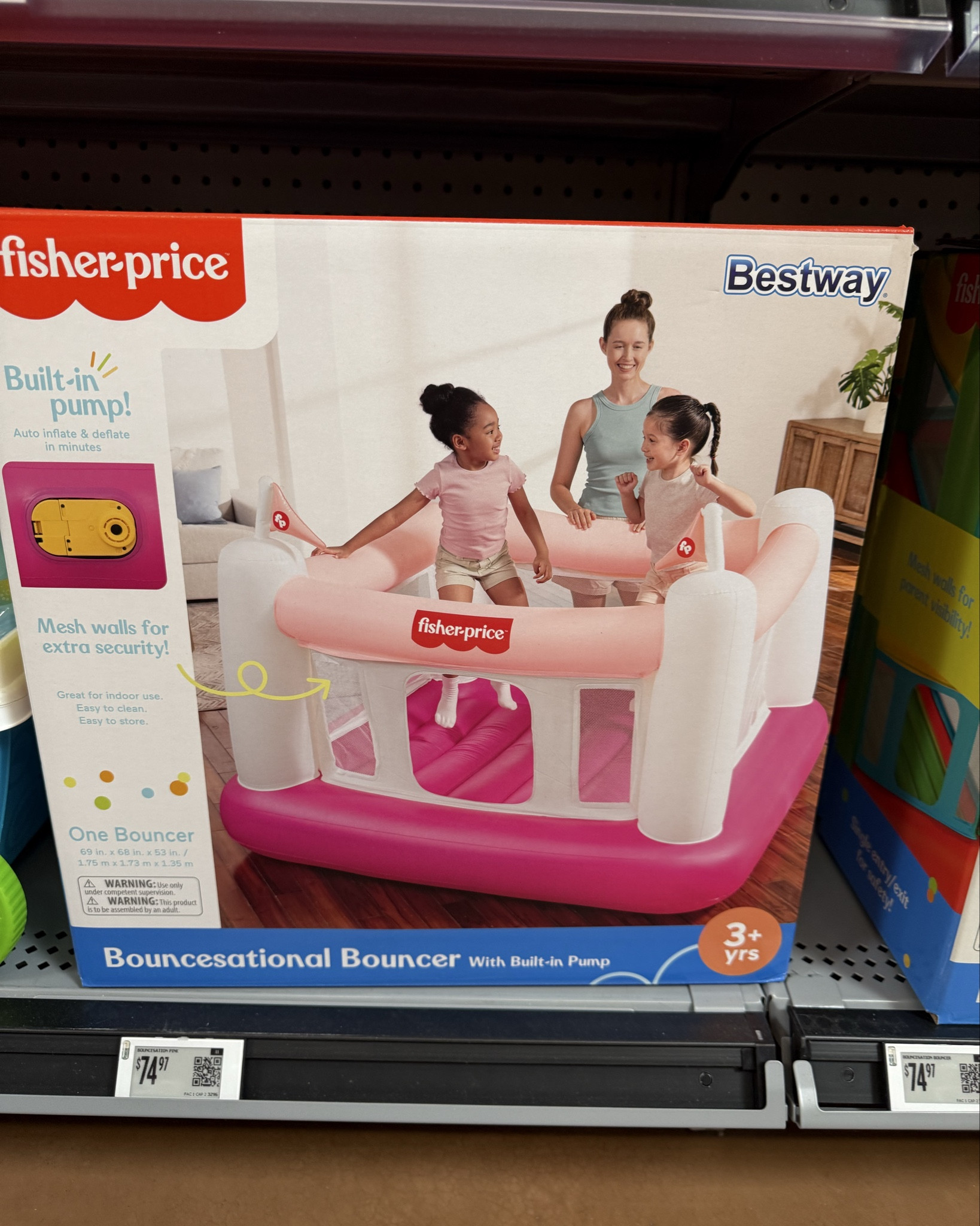 The pink toddler bounce house 😍 Every toddlers dream and such an affordable price!! These are so cute and look so fun!! 

#LTKActive #LTKmomlife #LTKKids