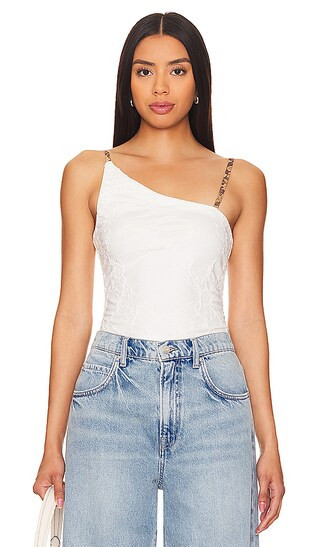 Free People Gracie Tank in White. - size XL | Revolve Clothing (Global)