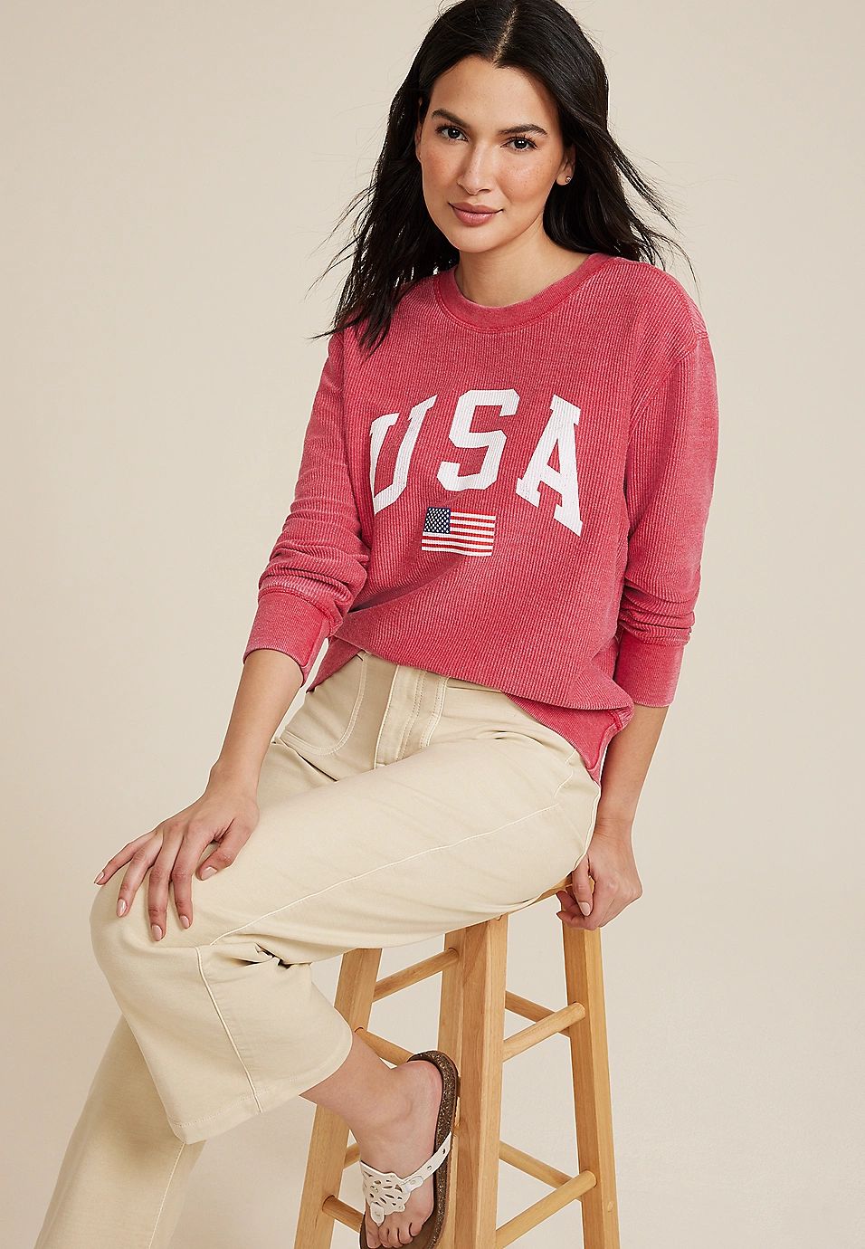 Americana USA Sweatshirt | Maurices