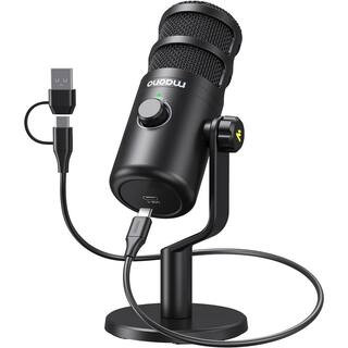 USB Dynamic Microphone for Vocal Recording, Streaming, Voice Over, Voice Isolation Technology, Works for Audio Interface | The Home Depot