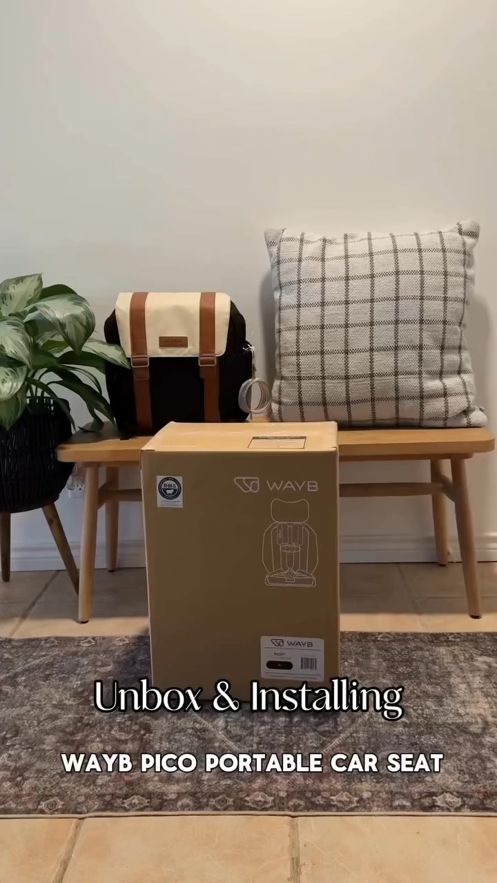 Unboxing our new favorite car seat by @hellowayb 

As a mom who is always on the go from school drop off to afterschool activities finding a car seat that meets all our needs is a must. 

We recently received The Pico Portable car seat and it has all the check marks in our home.

• Super easy to install and take from one car to another. (We all know how dreadful it is to take a car seat out of a car.) 
• Two way installation options with a latch system or seatbelt. 
• Perfect to use when traveling by plane. It passes all the safety standards. 
• I also love how compact it is that it can fit right next to my baby’s car seat. 

If you are looking for a new car sea for all your adventures The Pico is your best choice. Head over to the link in my stories or comment “Pico” for a direct link to your DM. 

#MeetPico #PicoPortableCarSeat #WayBPico#helloWAYB #onthego #carseat #momlife #santoyoadventures #momblogger #WayBPartner