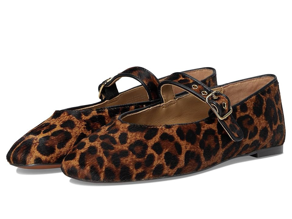 Madewell Remy Mary Jane - Calfhair Women's Flat Shoes Caramel : 9.5 M, Leather | Zappos