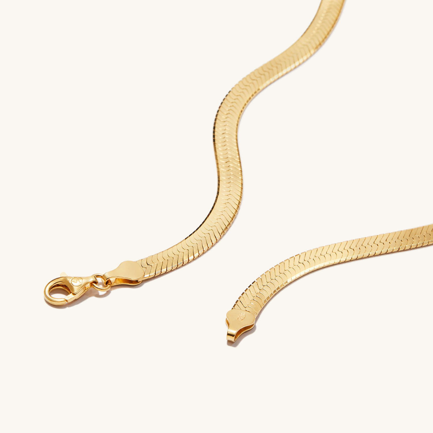 Bold Herringbone Chain Necklace | Mejuri (Global)