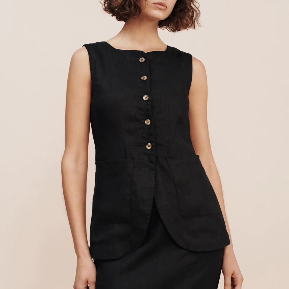EMMA VEST - BLACK | POSSE (US)
