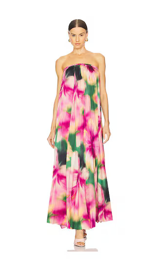 Agatha Dress in Blurred Hibiscus | Revolve Clothing (Global)