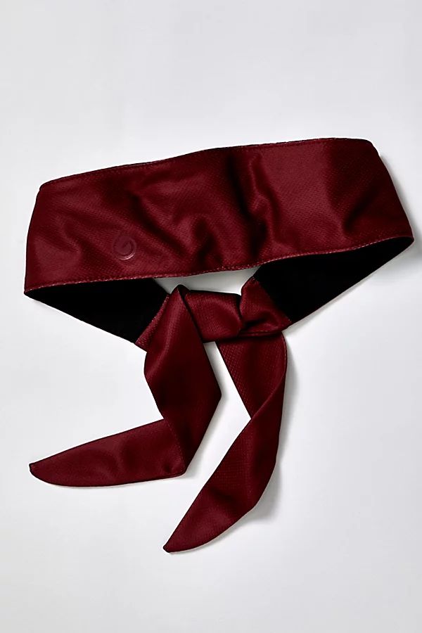 Gym Wrap Tie Knotted Headband by Gym Wrap at Free People, Cherry Red, One Size | Free People (Global - UK&FR Excluded)