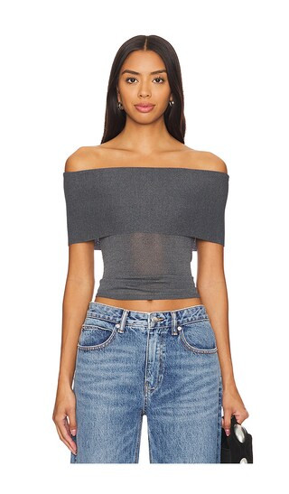 Anita Top en Charcoal Grey | Revolve Clothing (Global)