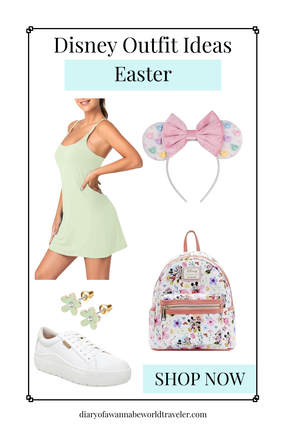 This Easter Disney outfit feels like a spring garden party at the parks! 🌼🐰 Featuring pastel hues, floral accents, and breezy layers, this look is perfect for Easter weekend, EPCOT spring festivals, or sunny Disney days. Easy, comfortable, and photo-ready. Shop the full Easter Disney look below and save it for spring!

Easter Disney outfit, spring Disney outfit, floral Disney outfit, pastel Disney look, Disney Easter outfit, cute Disney outfit, comfy Disney outfit, spring park style, Disney vacation outfits 

 #LTKootd #LTKSeasonal #LTKTravel
