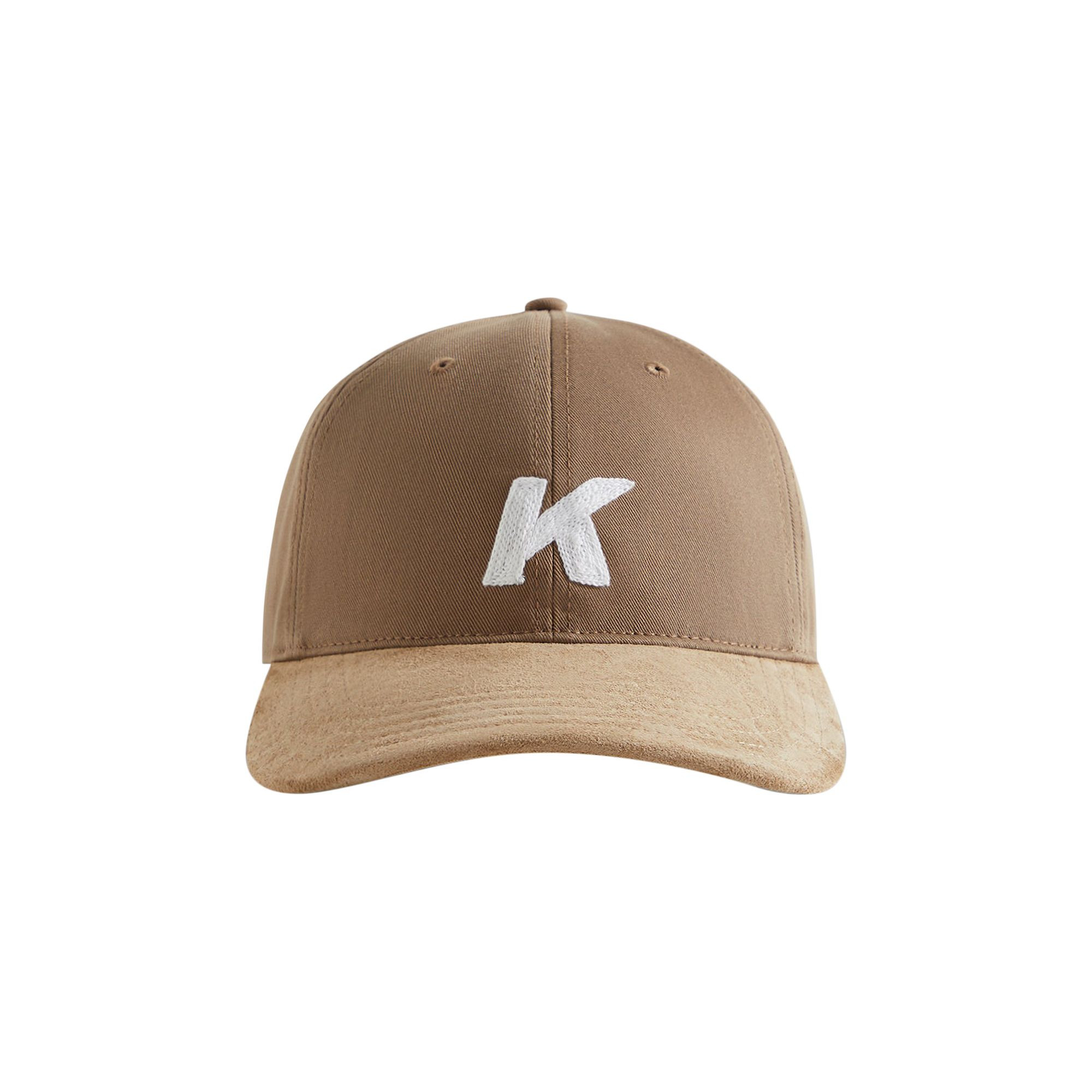 Kith Crochet K Two Tone Suede Aaron Cap 'Mission' | Tan | Men's Size Onesize | GOAT