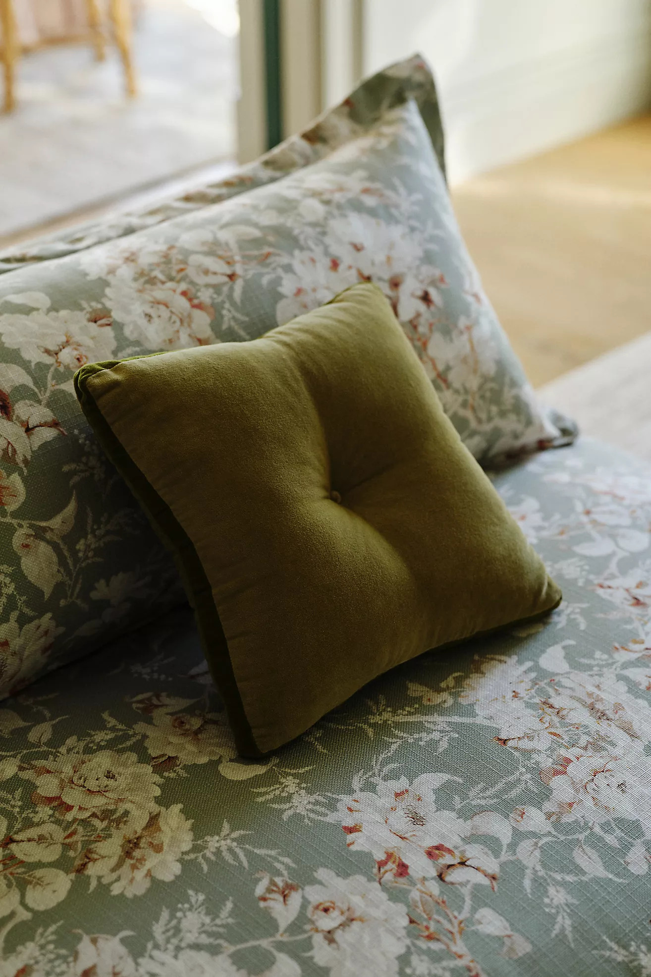 Velvet Mini Trova Pillow | Anthropologie (US)