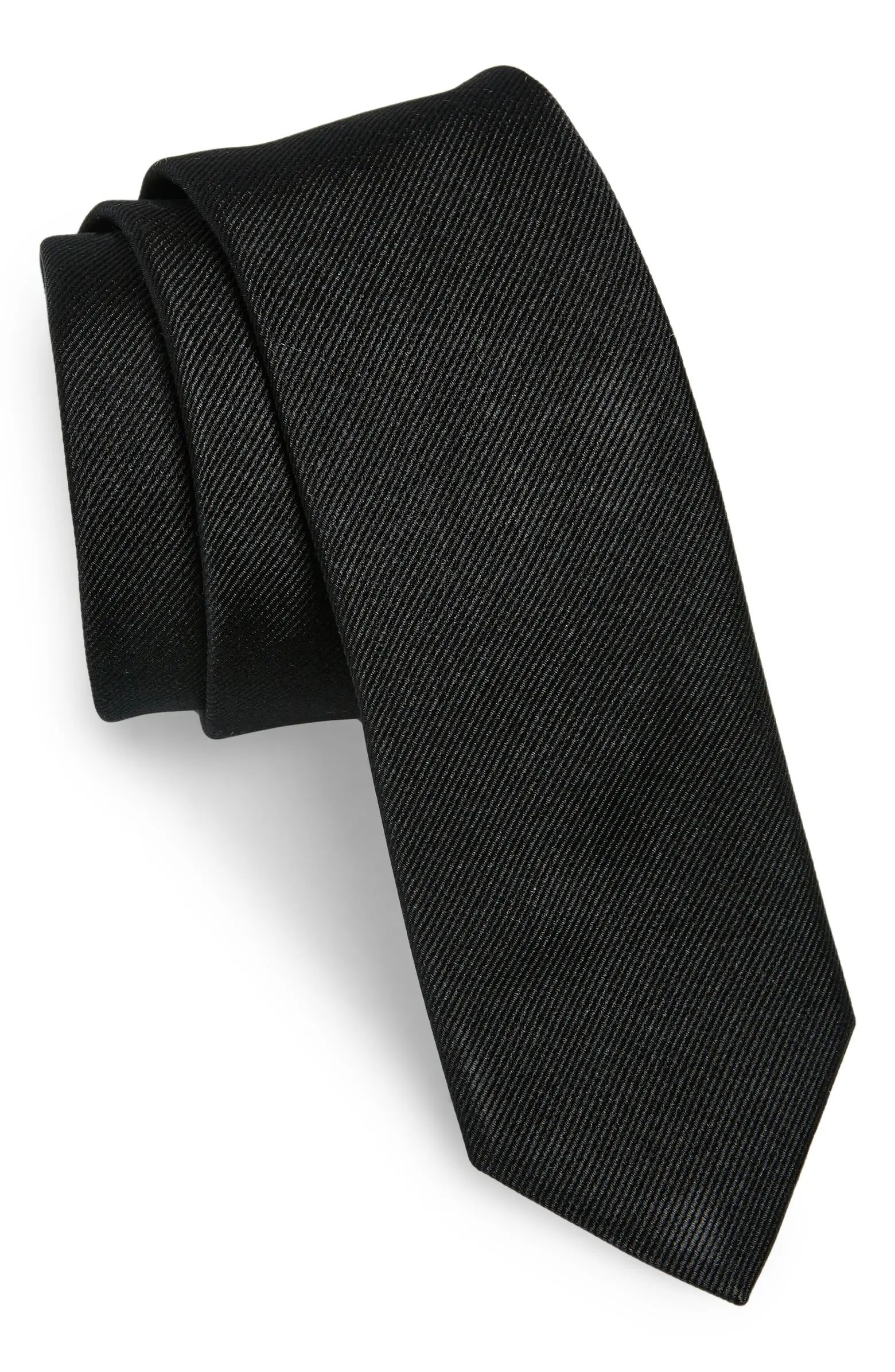 Solid Silk Skinny Tie | Nordstrom