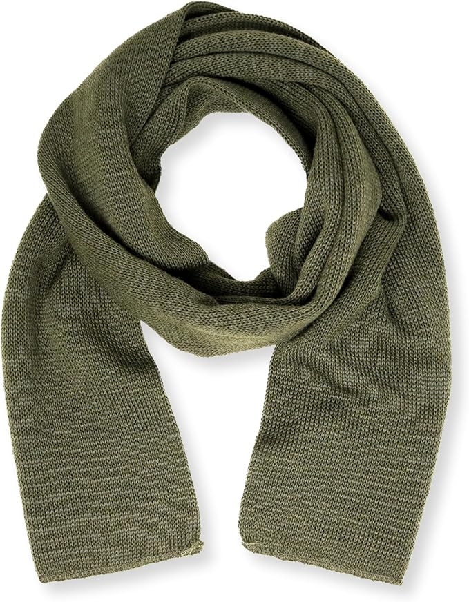 M MCGUIRE GEAR Genuine US Army Military GI 100% Wool Warm Winter Scarf, Made in USA | Amazon (US)