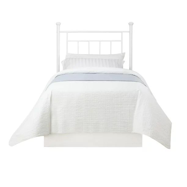 DHP Twin Size Metal Headboard, Bedroom Furniture, Off White - Walmart.com | Walmart (US)