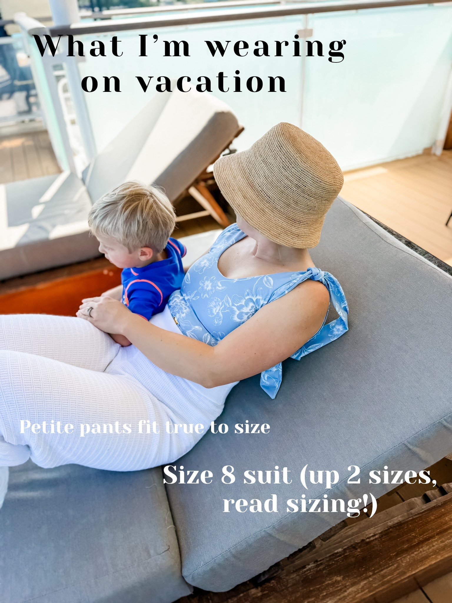 Petite wide leg beachy pants fit tts! One piece swimsuit is SO chic feeling and I went up two full sizes from my normal size 4 ( read sizing!) 

Beach outfit, winter vacation, petite outfit, beach trip 

#LTKootd #LTKTravel #LTKPetite