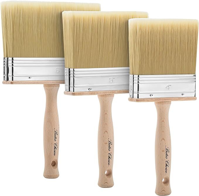 Bates- Deck Stain Brush Set, 4”, 5” and 6”, Stain Brushes for Wood, Deck Stain Applicator, ... | Amazon (US)