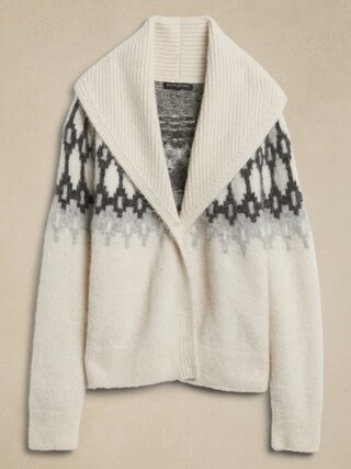 Fair Isle Cardigan | Banana Republic Factory