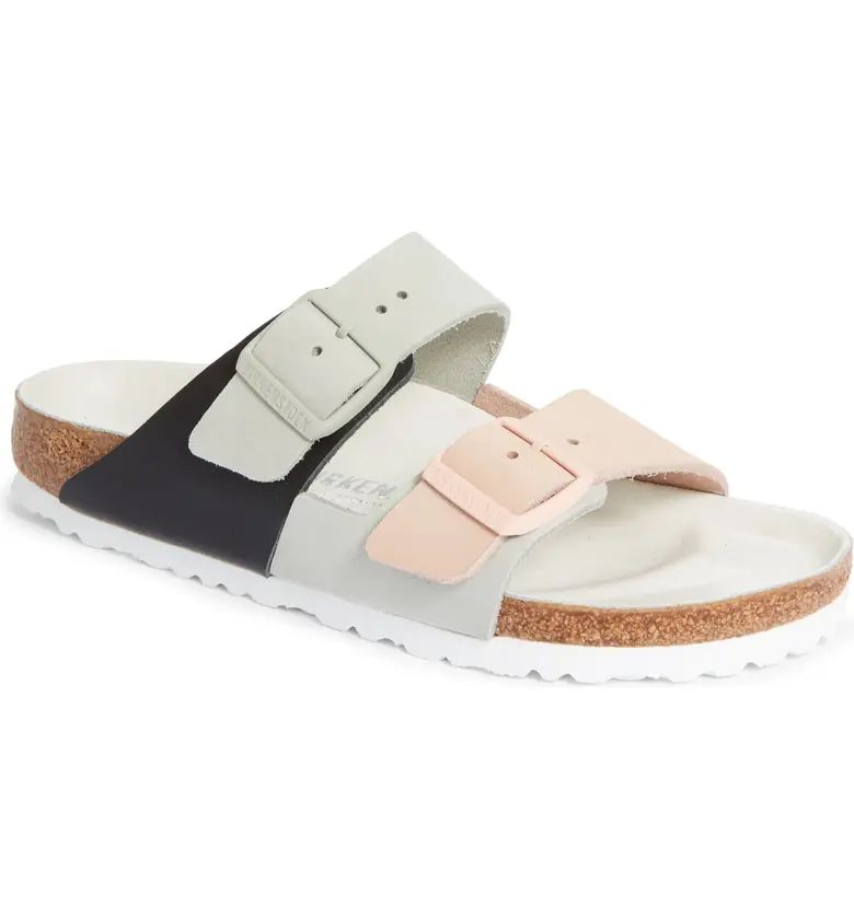 Birkenstock Arizona Colorblock Sandal (Women) | Nordstrom | Nordstrom