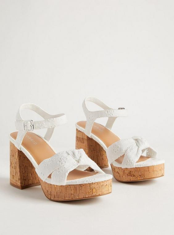 Soft Knot Platform Heel (WW) | Torrid (US & Canada)