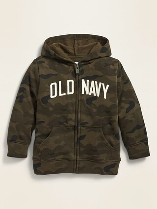 Unisex Logo-Graphic Zip Hoodie for Toddler | Old Navy (US)