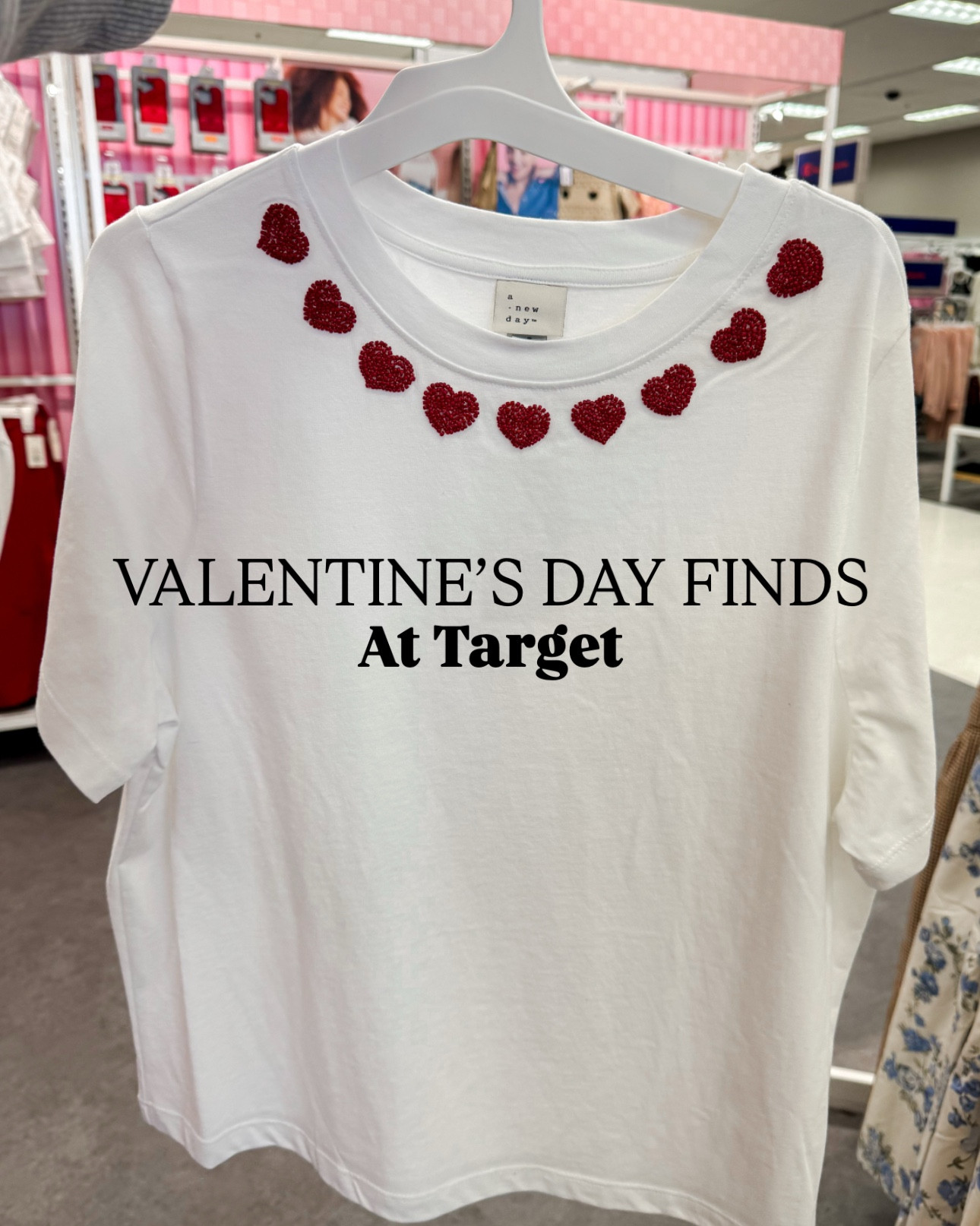 How stinking cuuute?! Lots of new Valentine's finds at Target!

valentine's day, valentine's, pink and red, vday, vday fashion, valentine's tops, midsize, size 14, affordable fashion, midsize fashion 

 #LTKSeasonal #LTKMidsize #LTKFindsUnder50