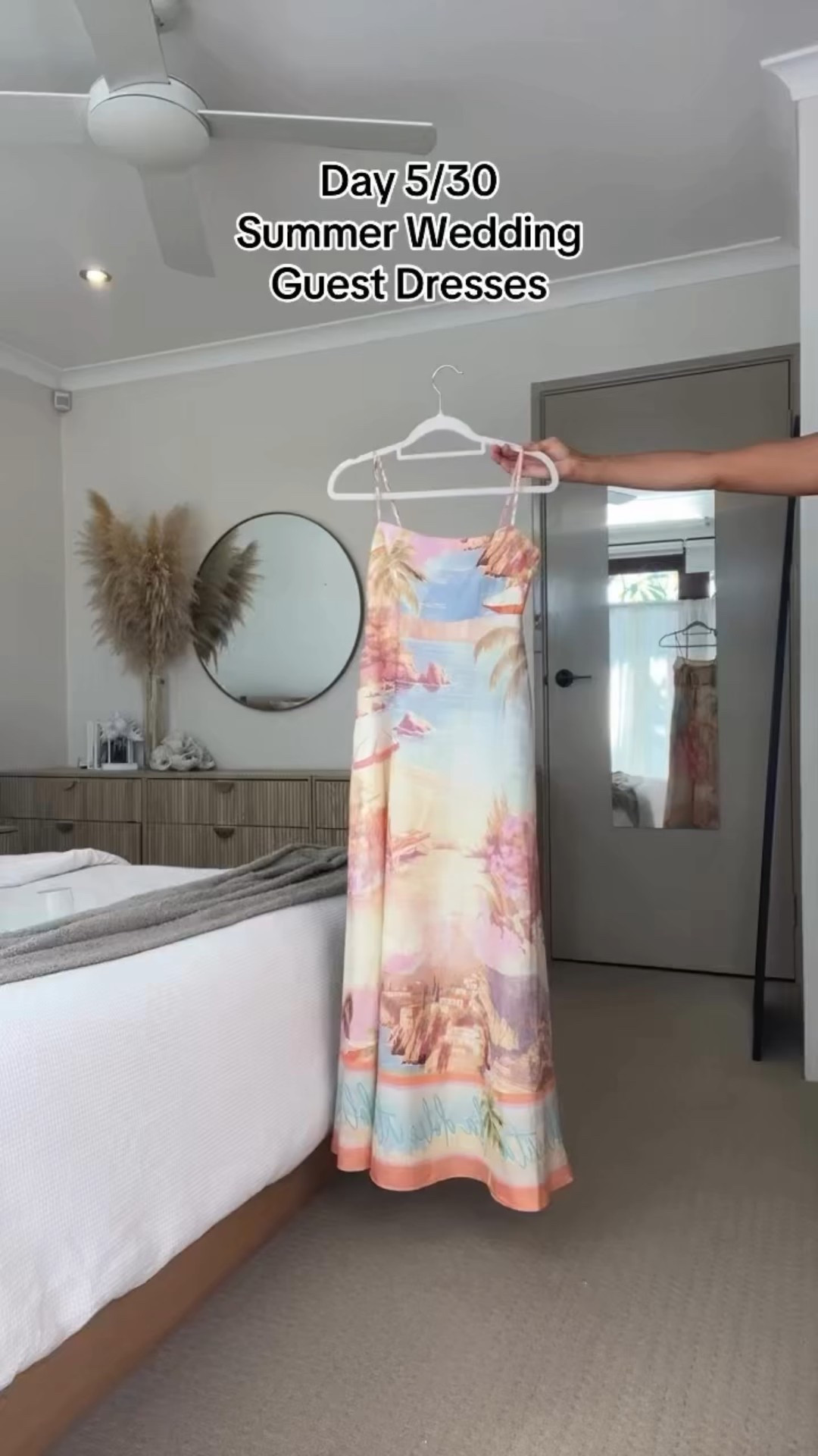 Day 5/30 Wedding Guest Inspo 🌴☀️ SHES A SUMMER SUNSET! How stunning! 

@forevernew_official @asos #weddingguestdresses #eventdress #summerdress #weddingguestinspo