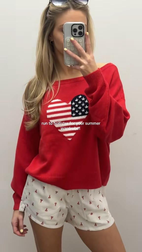 Hollister 4th of July collection! 

#LTKFindsUnder50 #LTKSeasonal #LTKStyleTip