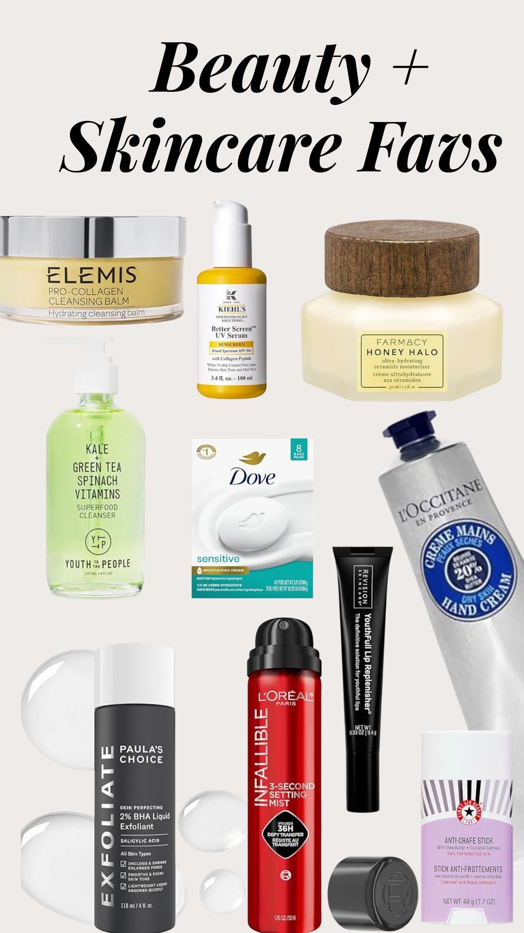My absolute favorite beauty and skincare products that I re-buy all the time! Now on sale with #AmazonPrimeDay #AmazonFinds #AmazonBigPrimeDayDeals

#LTKBeauty #LTKSaleAlert