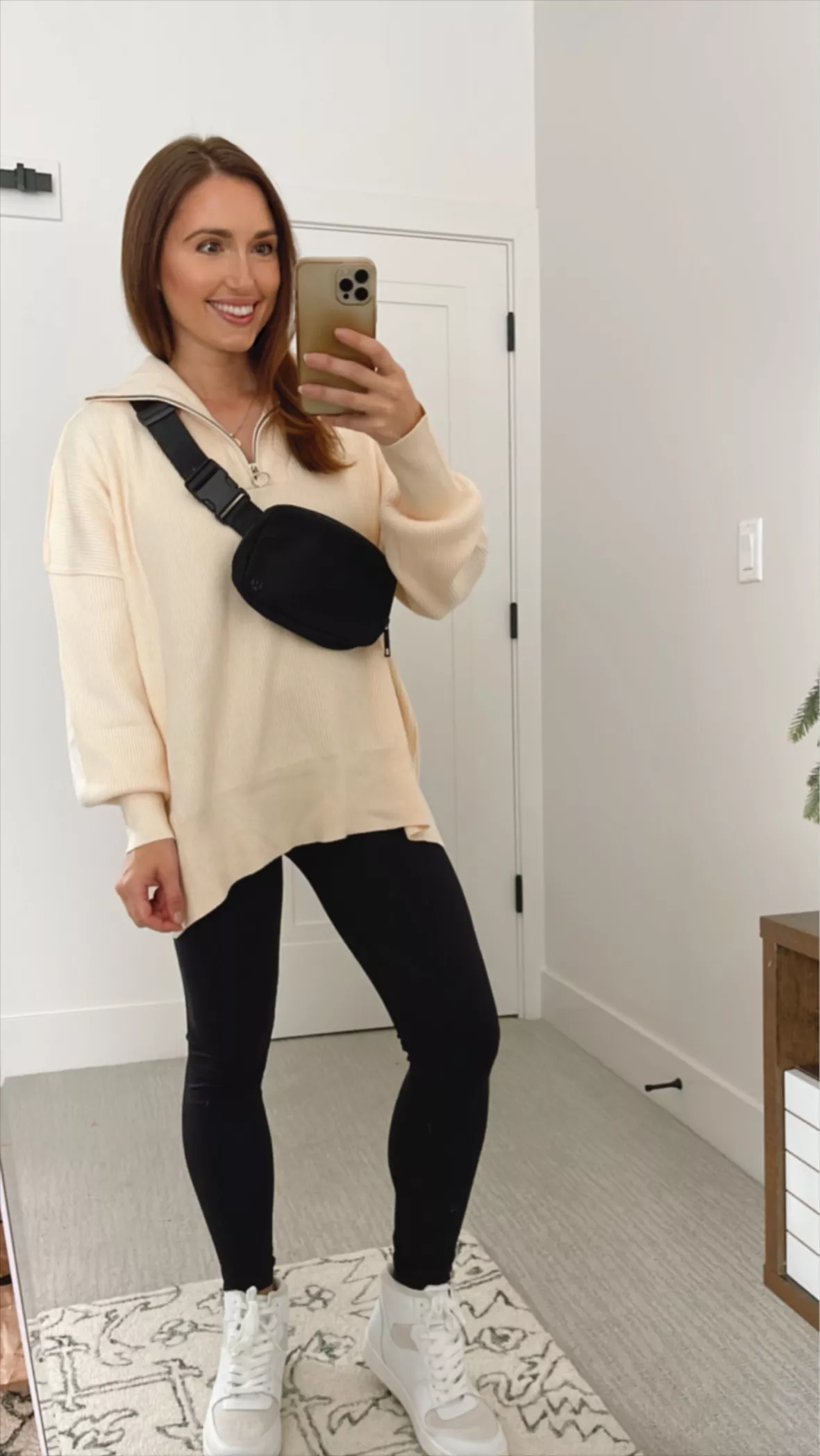 ANRABESS Women's Long Sleeve Half … curated on LTK  Athleisure outfits,  Curvy outfits, Athleisure outfits fall