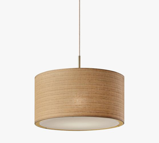 Haven Drum Pendant (15"-20") | Pottery Barn (US)