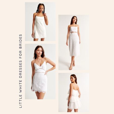 Little White Dresses for women from Abercrombie.com - Bachelorette weekend dresses, white dresses for bridal showers, and rehearsal dinner dresses: 


#LTKSeasonal #LTKwedding #LTKparties