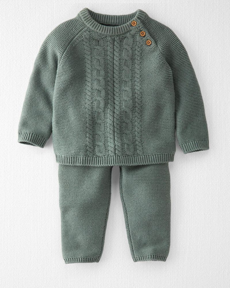 Baby Organic Sweater Knit 2-Piece Set | Carter's