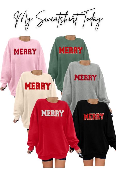 These cute holiday sweatshirts are what I’m wearing today to stay cozy while the temperature drops

#LTKHoliday #LTKSeasonal #LTKHolidaySale