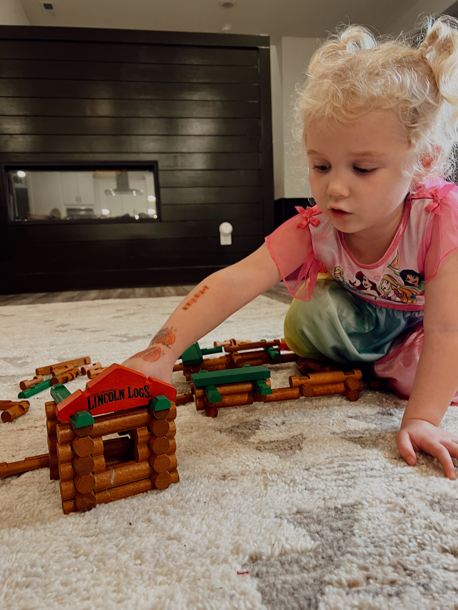 In case anyone’s wondering Lincoln logs are very competitive 😂 got these classics plus some great deals at Walmart to keep Lucy and I busy inside as it gets colder! #walmartpartner @walmart 

#LTKHolidaySale #LTKHoliday #LTKSeasonal