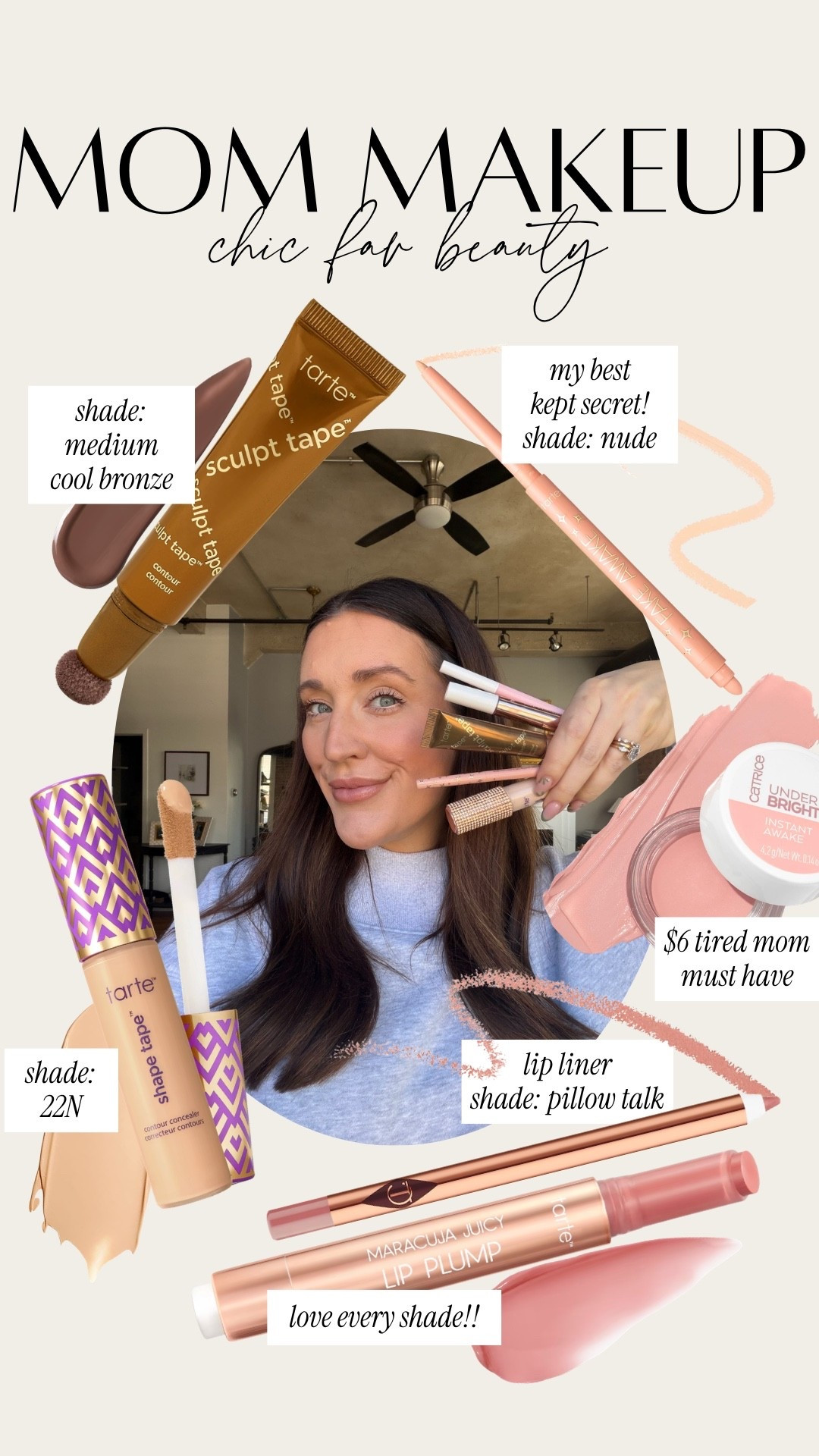 My two minute new mom makeup routine!! All part of the Sephora sale, use code SPRINGSALE for up to 20% off (opens to the public tomorrow!)


Concealer: shade 22N Fake Awake: shade nude Sculpt tape: shade medium cool bronze Lip liner: shade nude

#LTKSaleAlert #LTKBeauty #LTKgrwm