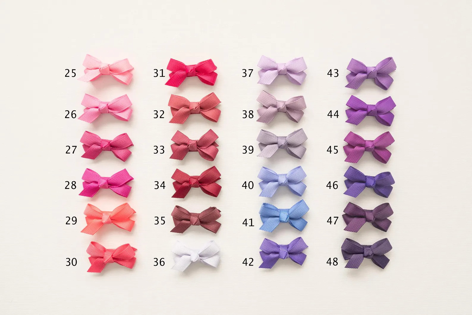 MINI Bow Snap Clips, Baby Girl Hair Clips, Girl Hair Accessory, Toddler Hair Clip, Fringe Clip, H... | Etsy (US)